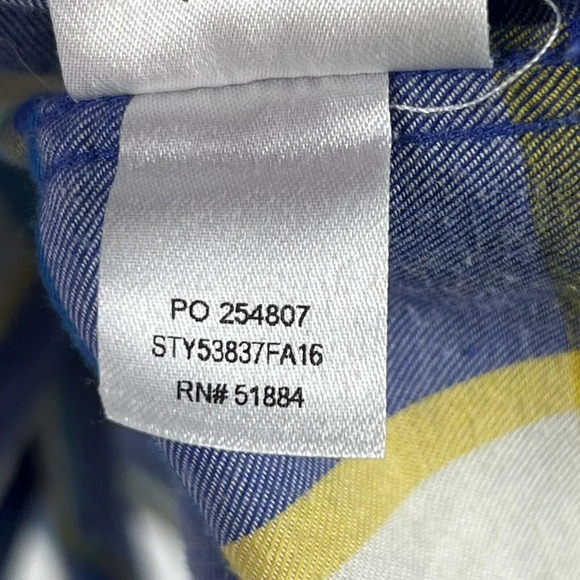 Patagonia Mens Flannel Shirt Multicolor Size Medium Button Up Long Sleeve Plaid - Picture 9 of 10